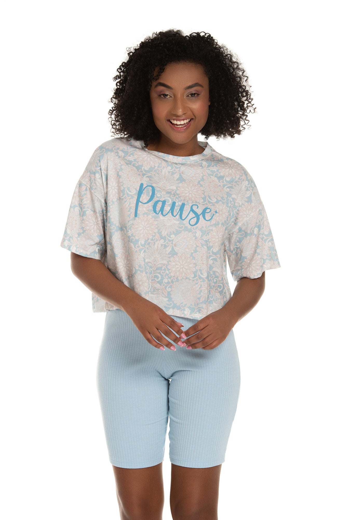 Floral Pause Loungewear Set