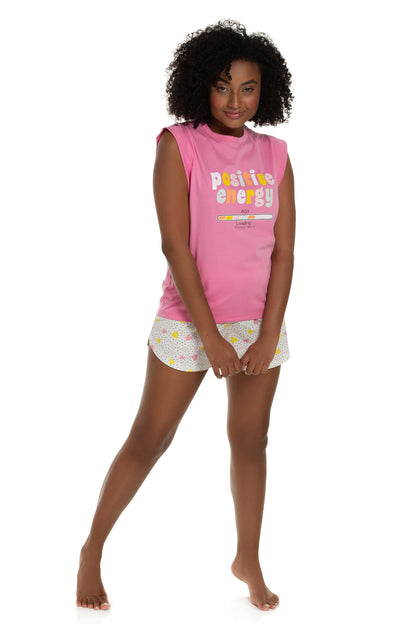 Positive Energy Short Pajama Set