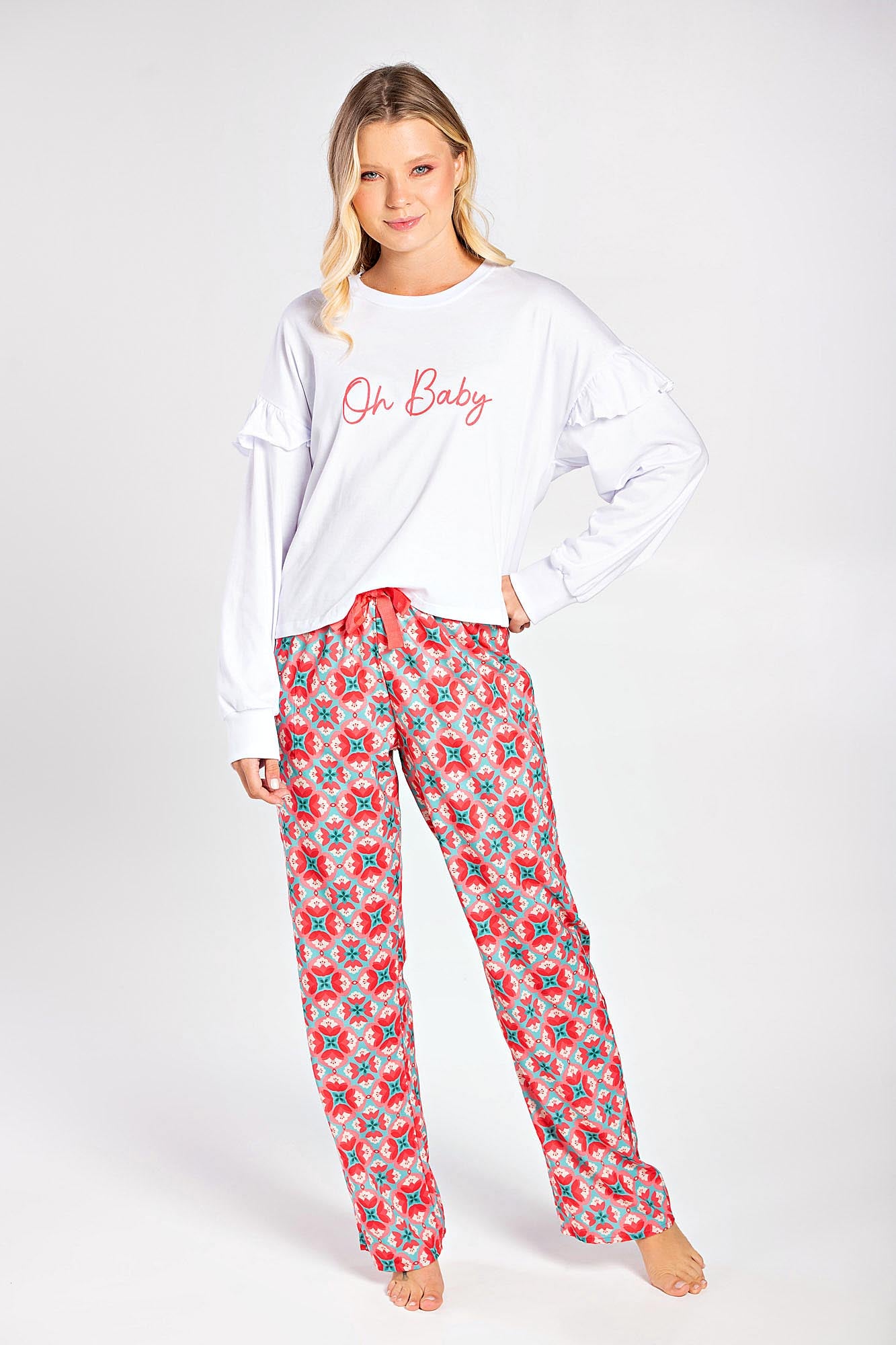 Oh Baby Long Pajama Set