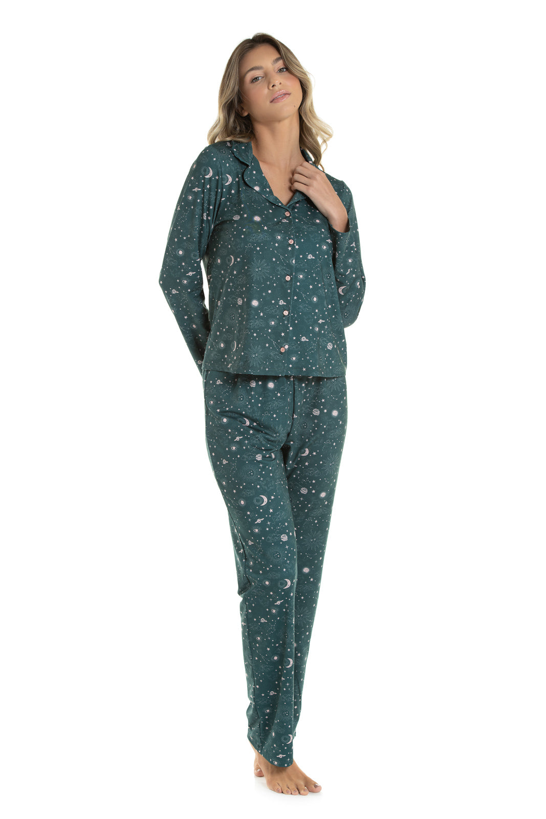 Horoscope Long Pajama Set