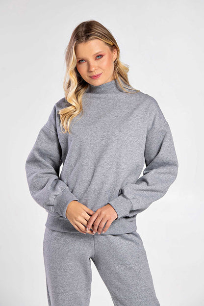 Grey Sweatshirt Set