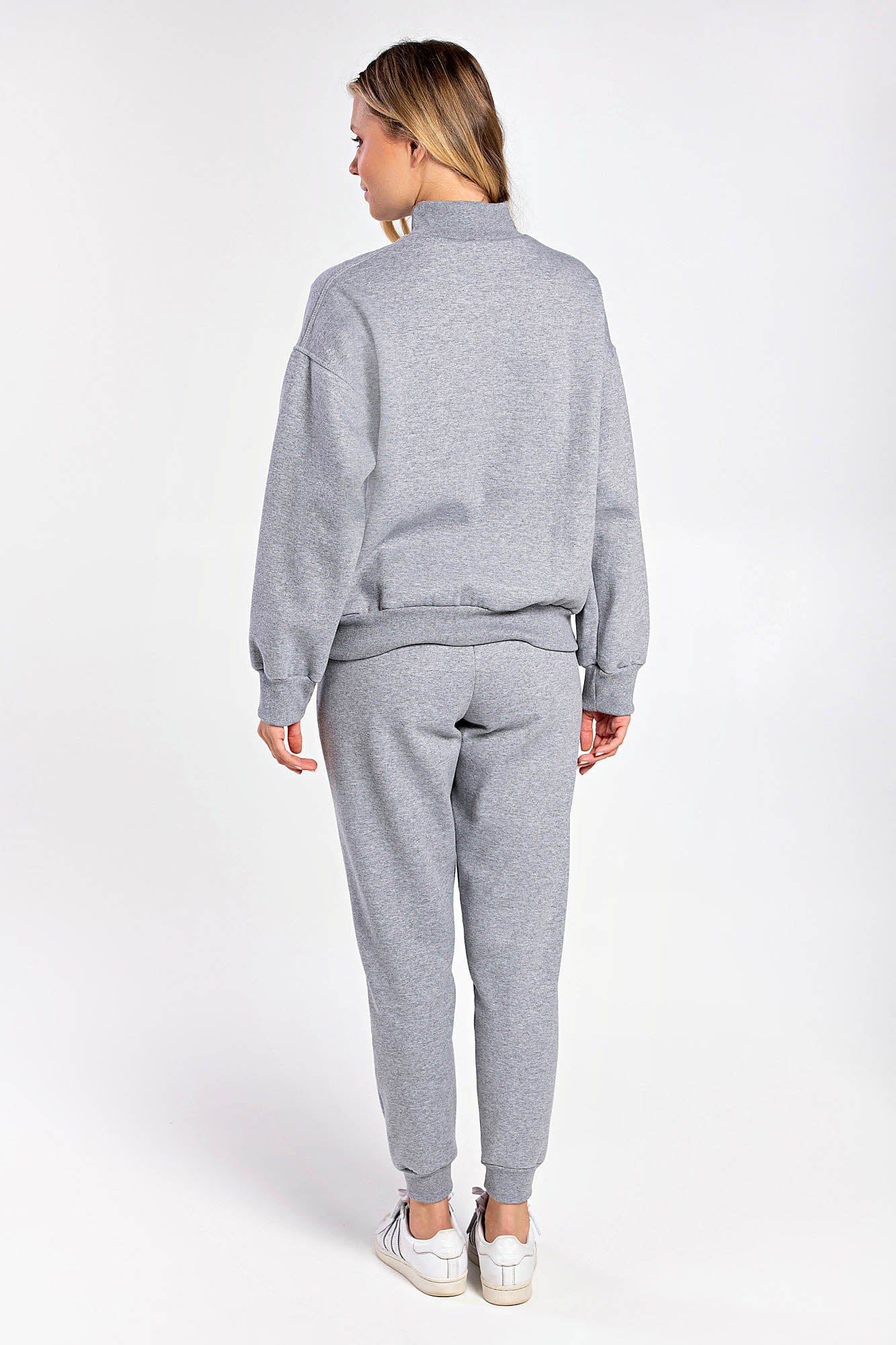 Grey Sweatshirt Set